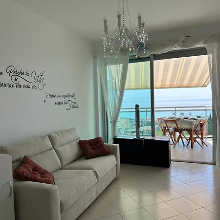 Casa Del Sole - Relax, Vista Mare, Garage Gratis A 5 Min Dal Centro Di 公寓
